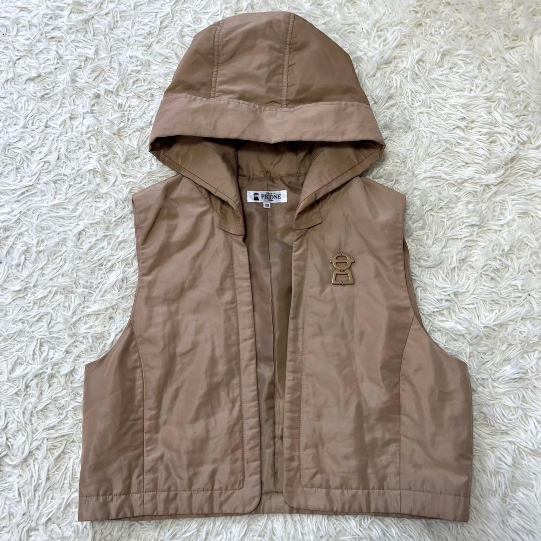 美品✨PICONE ピッコーネ　ナイロンコート　トレンチ　3way 中綿ベスト付