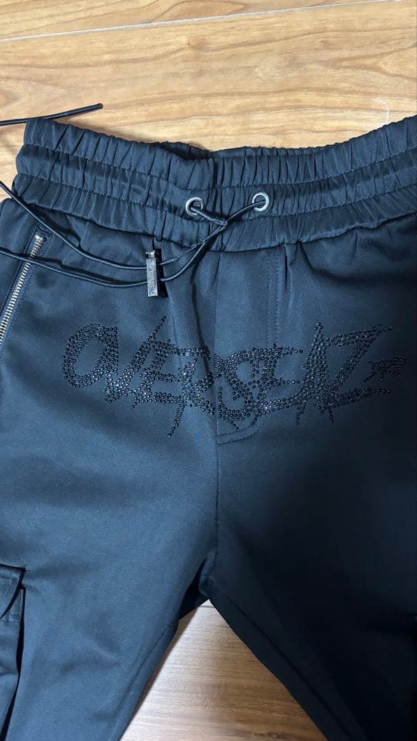 Guapi Overseaz ブラック 限定版 ラインストーン ジッパー