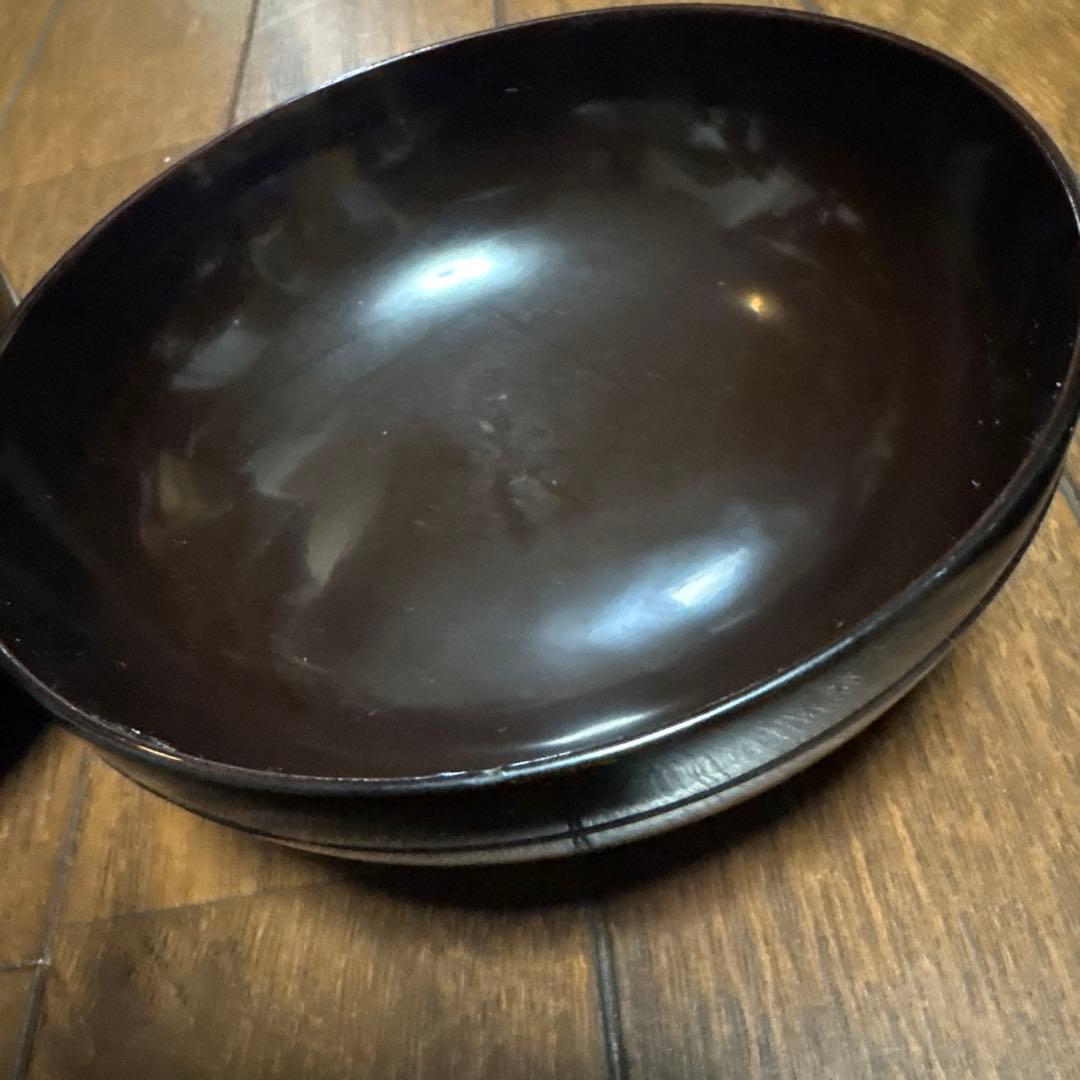 特別出品　アンティーク　蒔絵が素敵な漆器椀五客セット　松と宝珠　お殿様　煮物椀