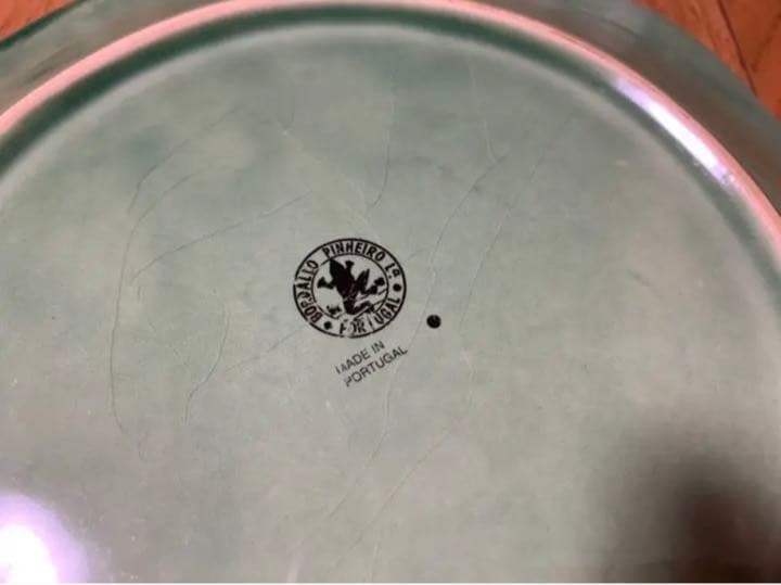 3枚Bordallo Pinheiro ボルダロ ピニェイロ ポルトガル製皿食器