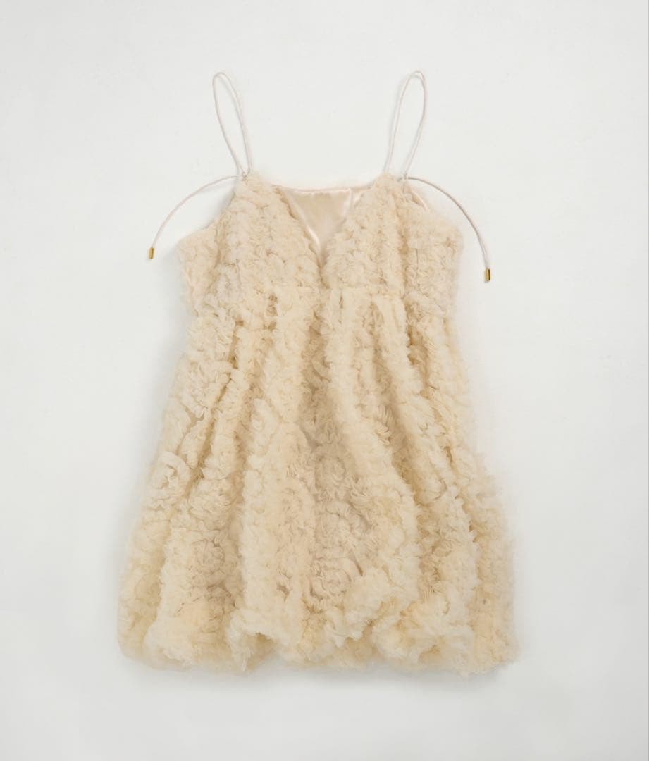 ワンピース tulle mini dress notre emor