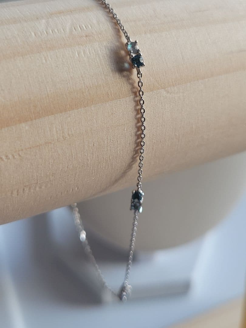 美品★Canal 4℃ K10 WG ブレスレット ブルートパーズ アクアマリン