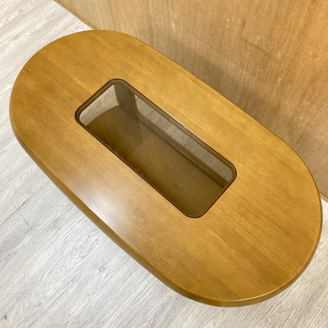 【マルニ】天然木　リビングテーブル　センターテーブル