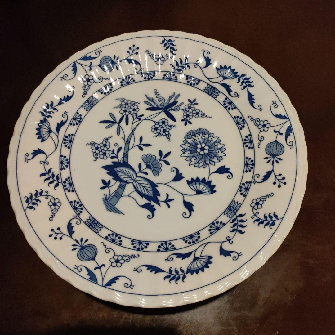 ブルーエルベ　お皿9枚セット　大皿　三洋陶器