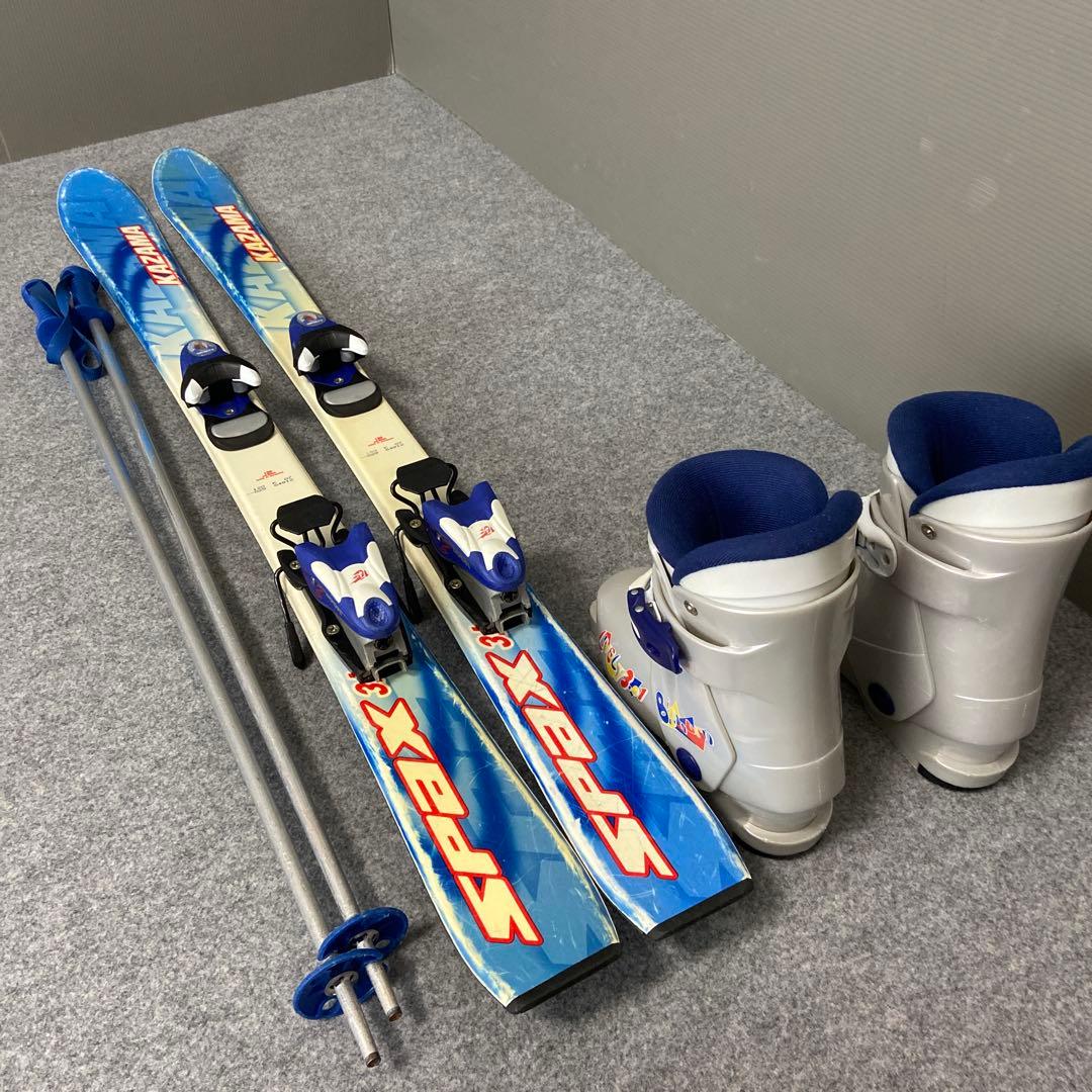 ★メンテナンス済 子供スキーセット　身長120~130cm前後のお子様向け