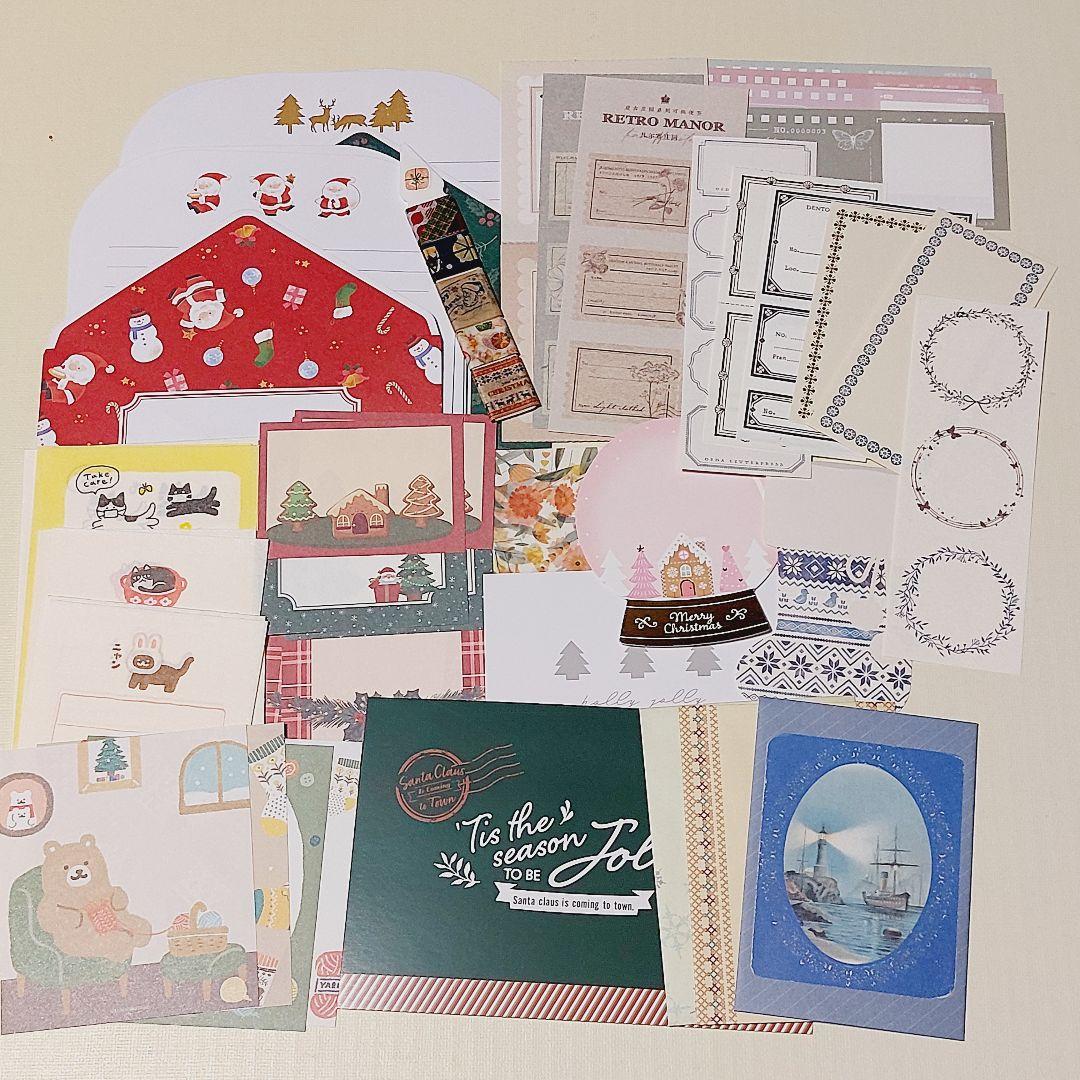 ローディットペーパーバッグ　おすそ分けファイル　クリスマス　紙もの　素材