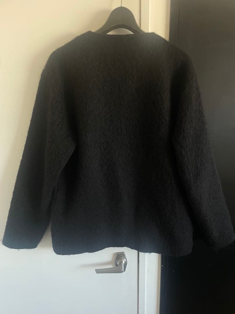 【OUR LEGACY】モヘアカーディガン ブラック