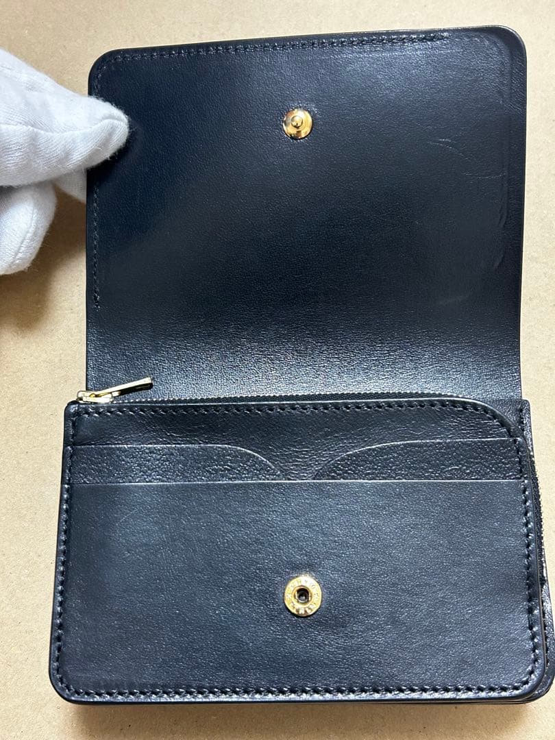 forme SW フォルメ ショートウォレット Serpentine、BKxBK