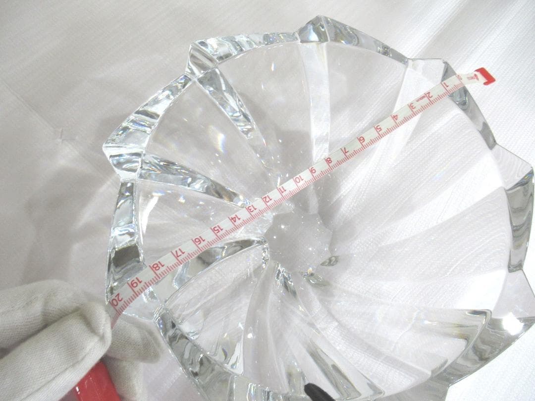 新品同様　正規品　バカラ Baccarat 　オブジェクティフ 　サラダボウル