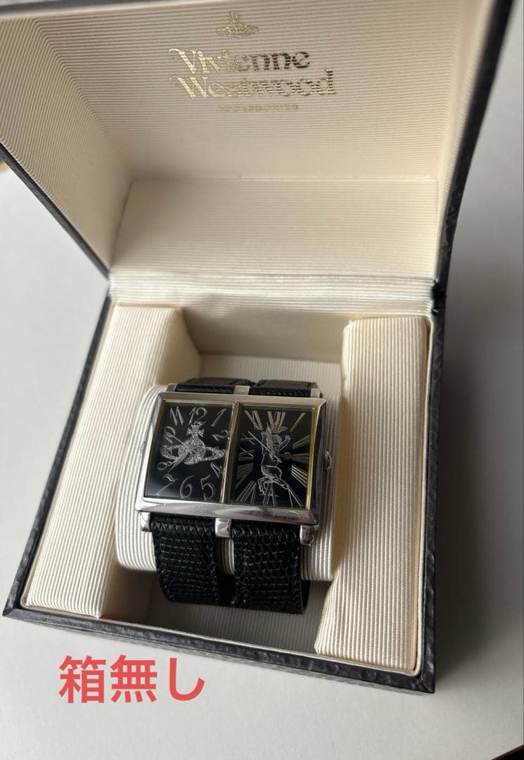 ヴィヴィアンウエストウッド ダブルフェイス 腕時計 レザー オーブ