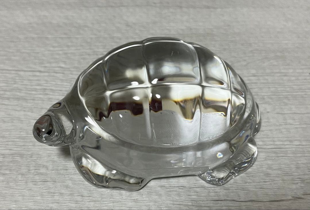 Baccarat バカラ 亀 カメ 縁起物