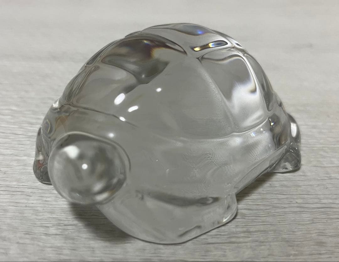 Baccarat バカラ 亀 カメ 縁起物