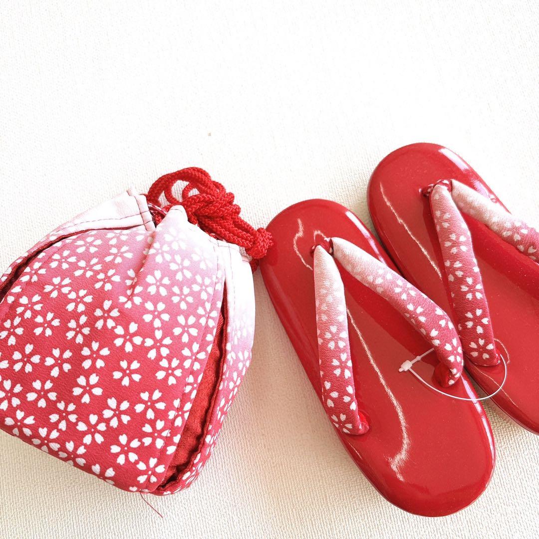 【フルセット】【新品未使用】七五三　3歳女の子　白×黒　バラ桜