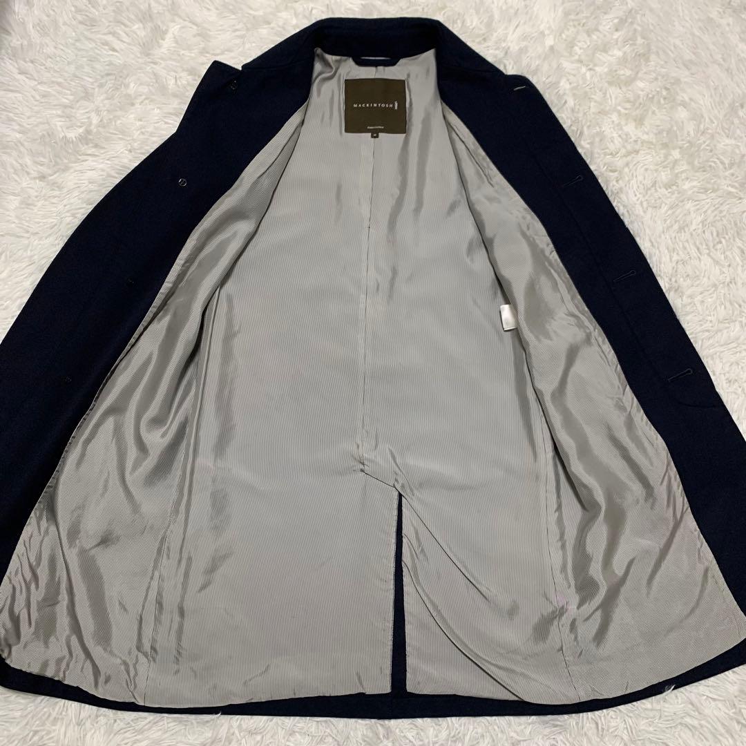 MACKINTOSH マッキントッシュ ステンカラーコート ネイビー 36