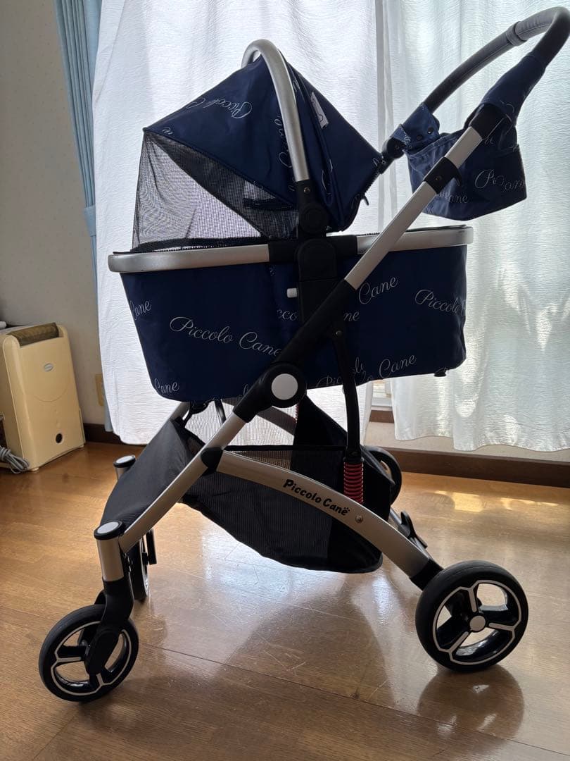 Piccolo Cane ペットカートネイビー