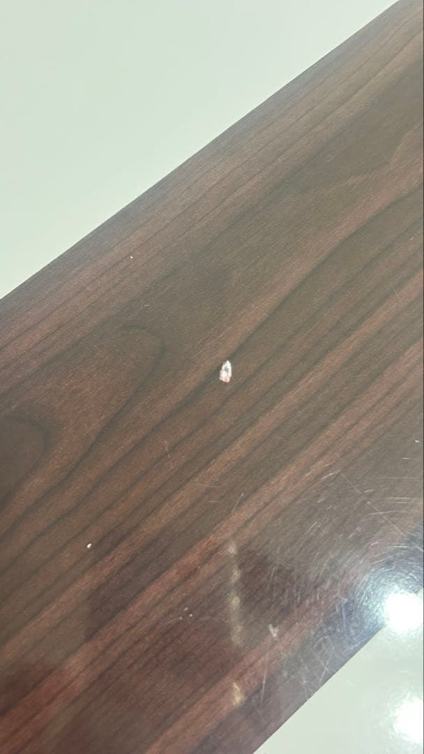 ホワイト ストライプデザイン ダイニングテーブル7点セット✅引き取り限定