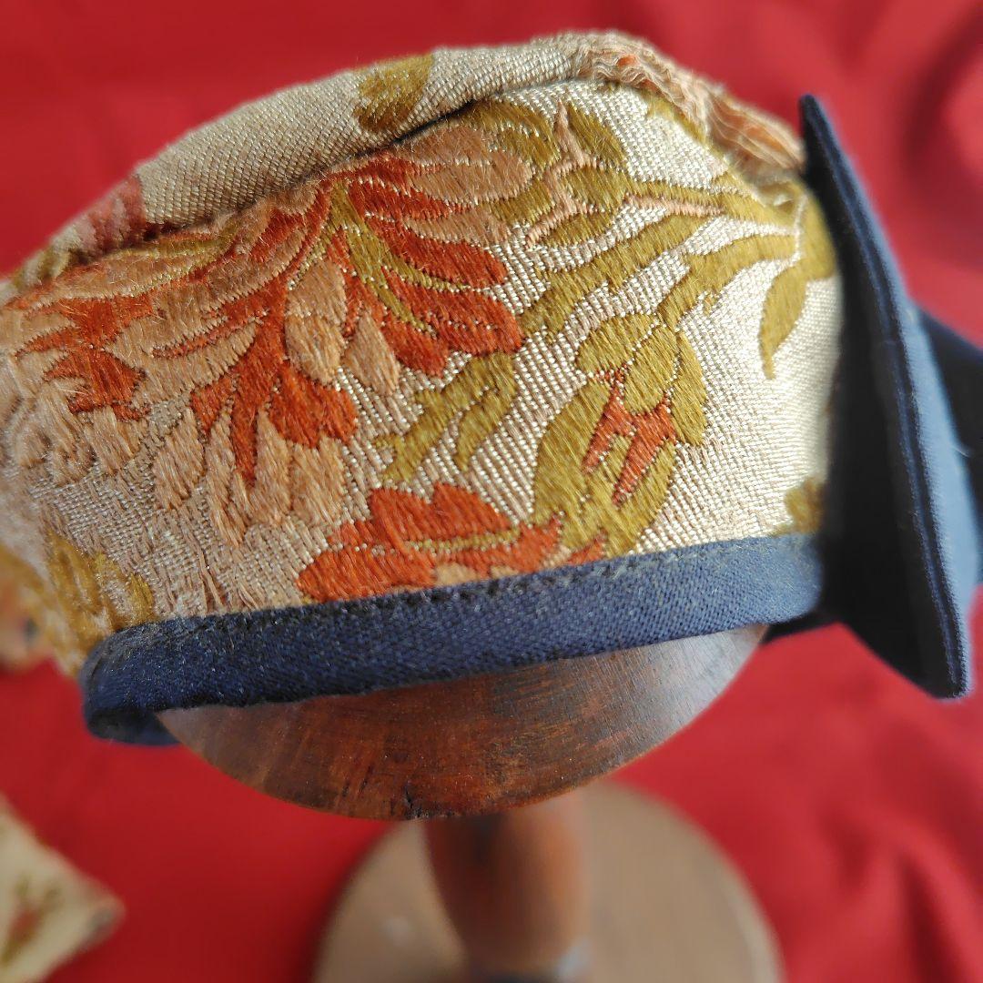 アンティークドール用コートとボネのセット