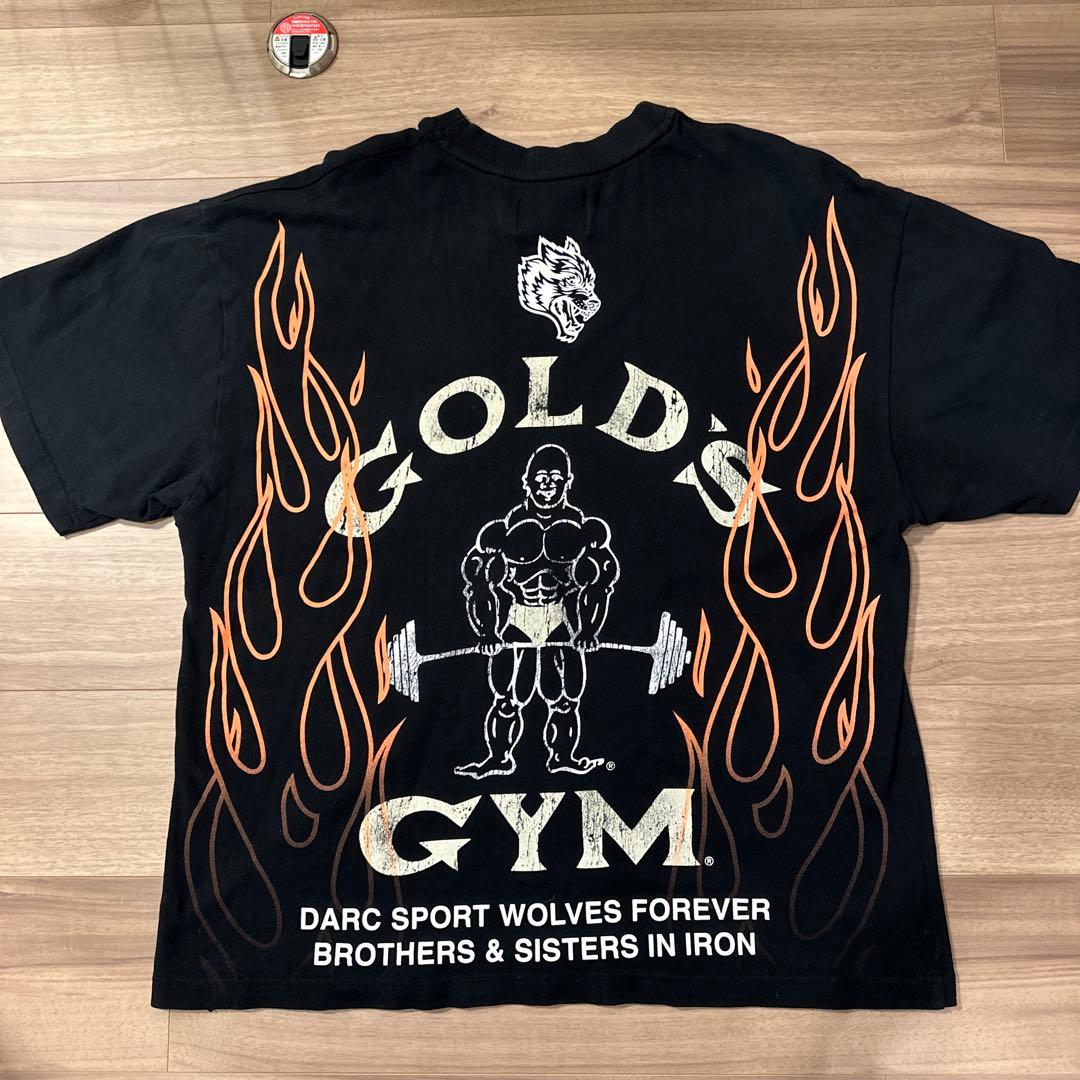 GOLD'S GYM ×DARC SPORTS Tシャツ