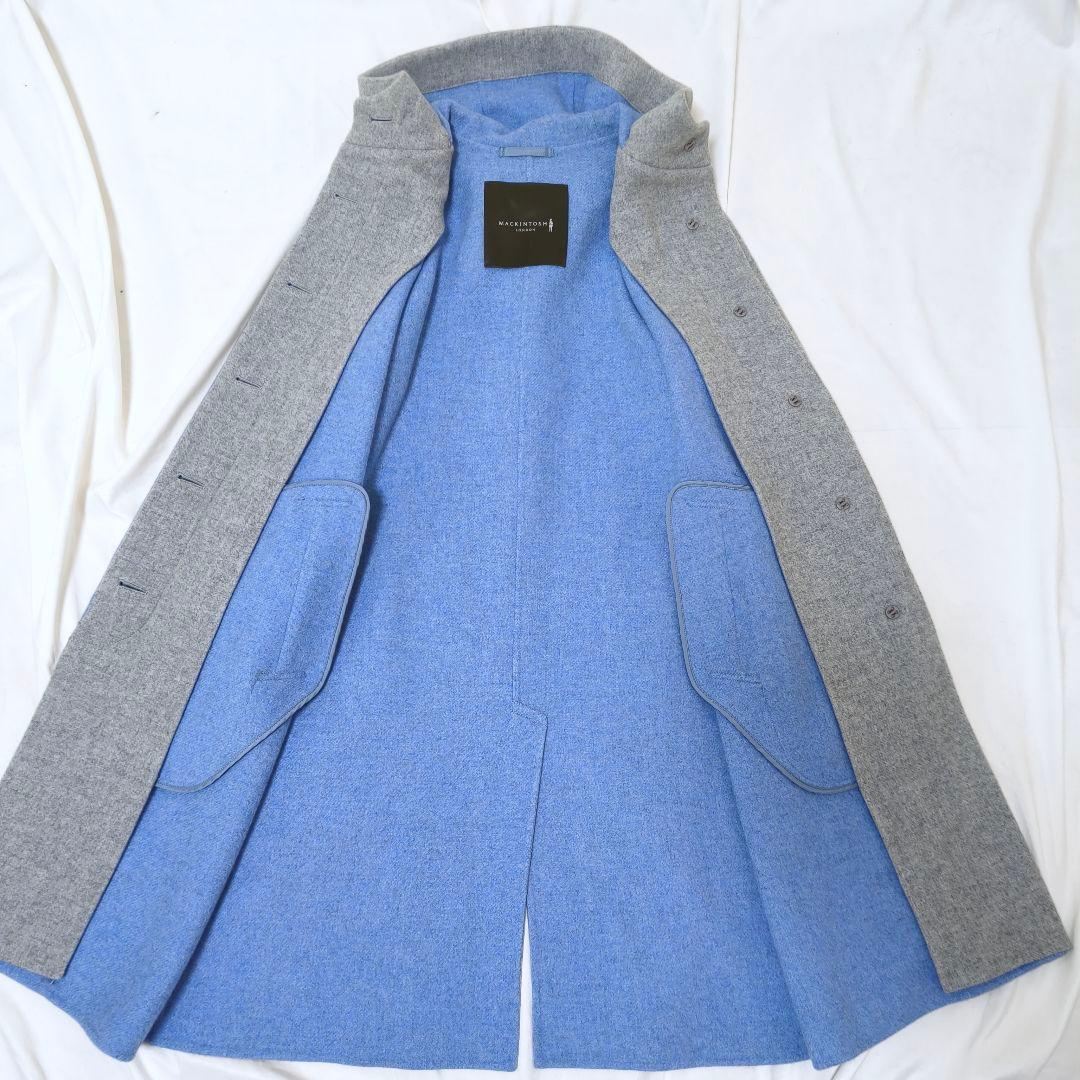 美品✨マッキントッシュロンドン ダブルフェイス フーデッドコート L