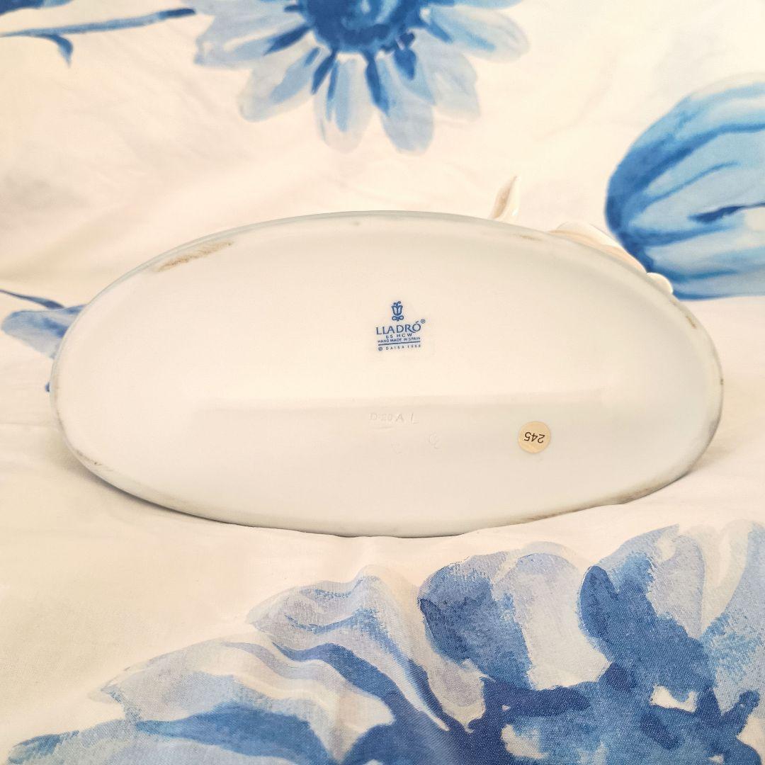 リヤドロ　写真立て　フォトフレーム　うさぎ　木　森　かわいい　置物