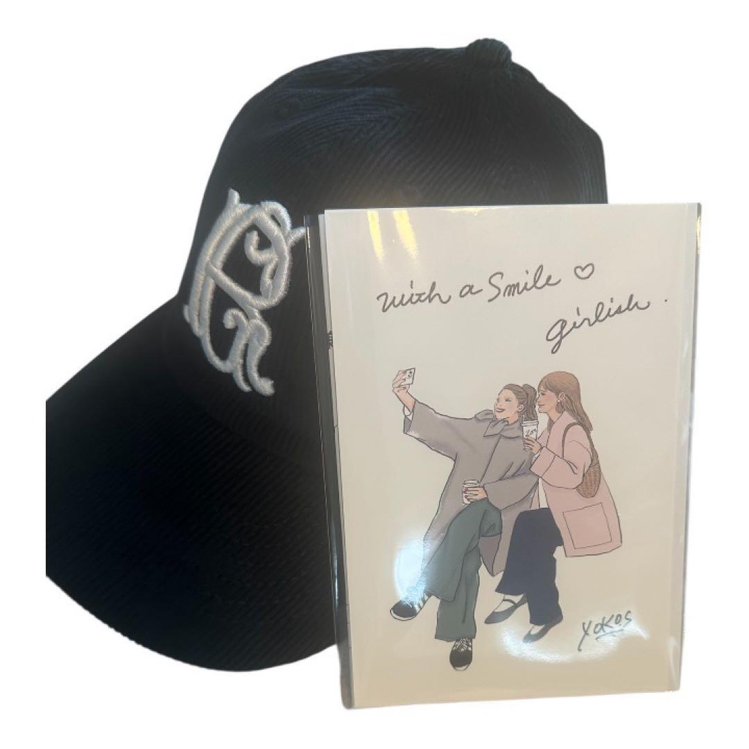 GIRLISH ガーリッシュ コーデュロイ キャップ 新品未使用品 即日発送✨️