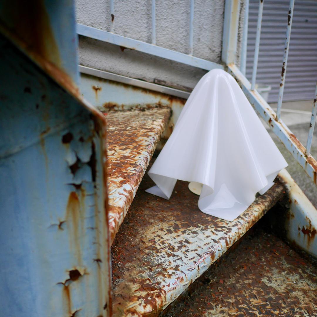 希少 レア 廃盤品 yamagiwa 倉俣史朗 オバQ フロアライト