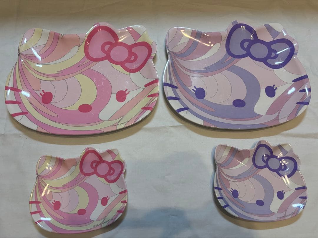 Radyハローキティお皿 4枚セット