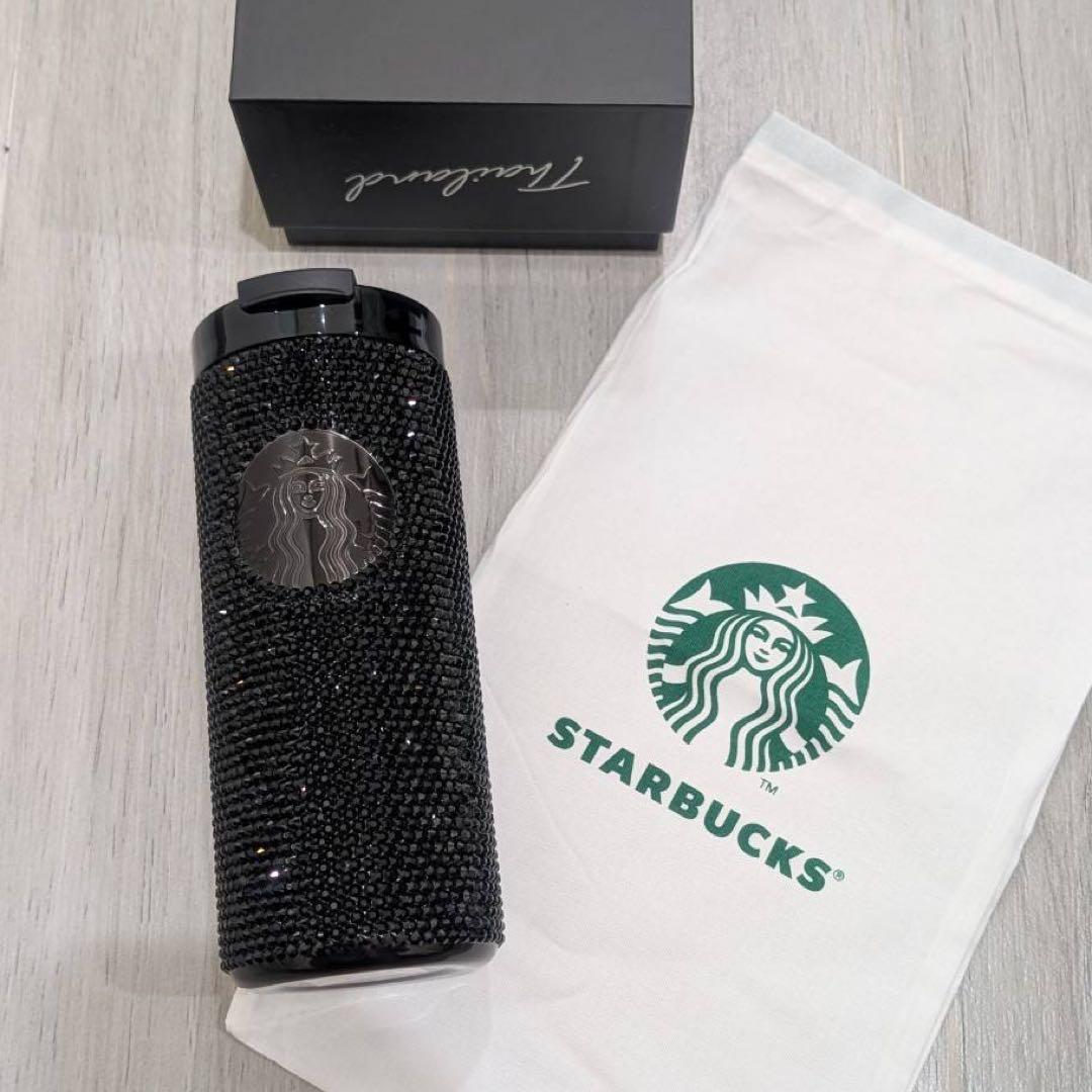 希少 スターバックス　タイ限定ラインストーンタンブラー