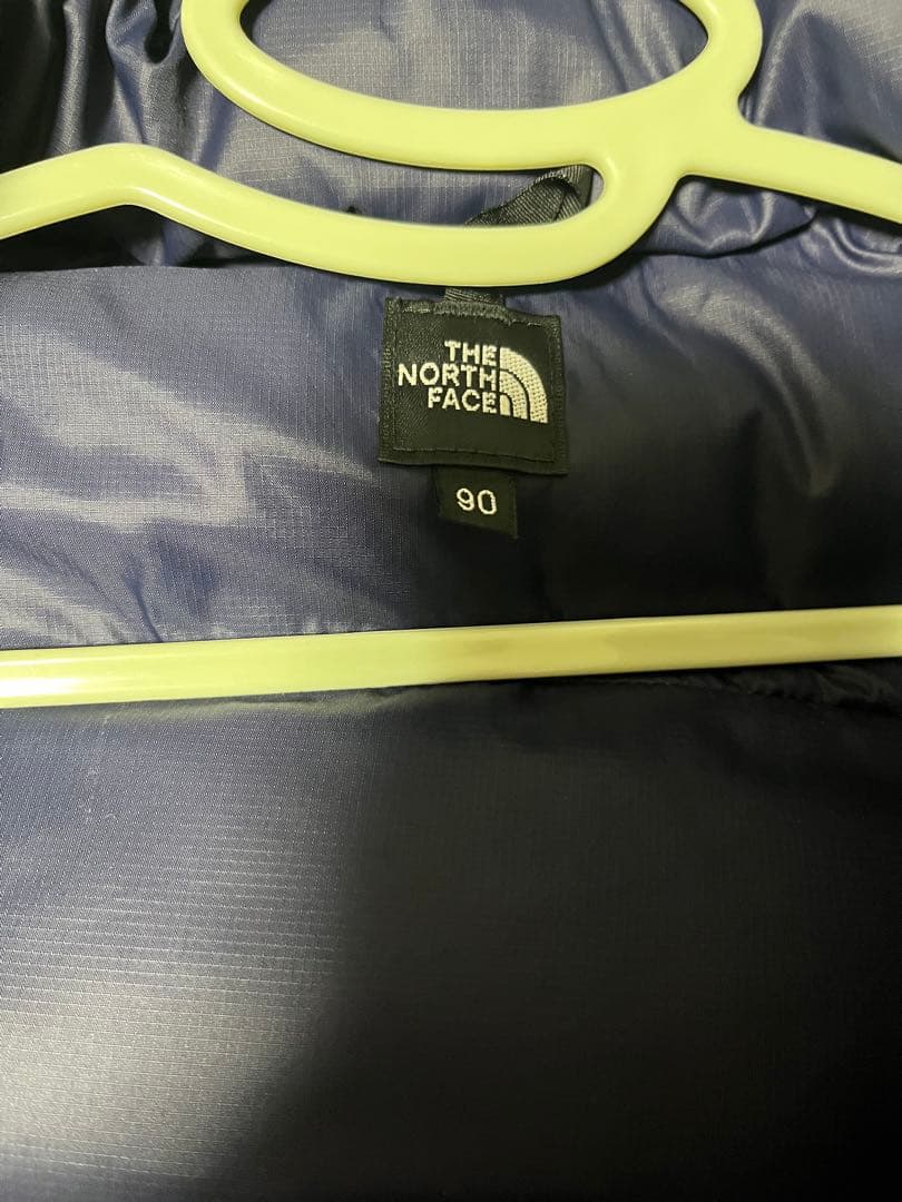 【美品】THE NORTH FACE ネイビー ダウンジャケット　90