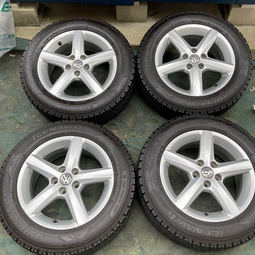 Volkswagen 15インチ純正アルミホイール　アスペン