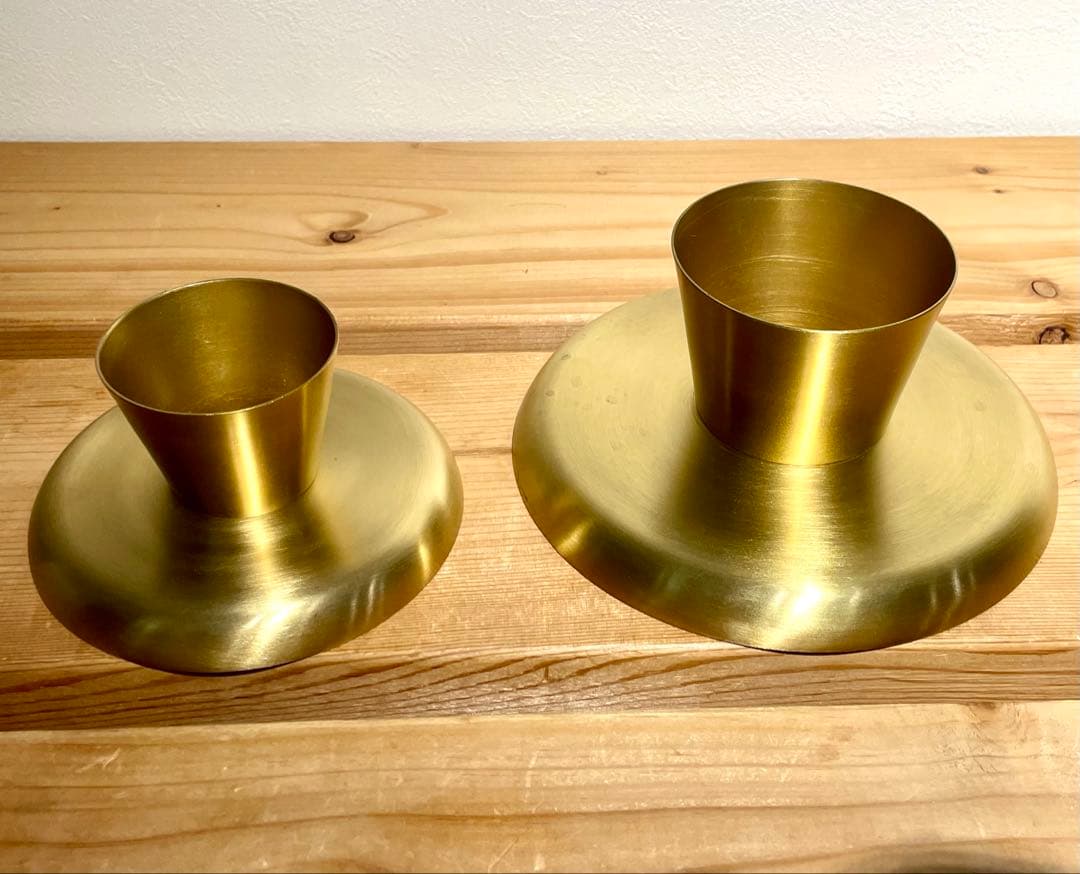 リセノインテリア fog linen work ブラス ケーキスタンド 小物入れ