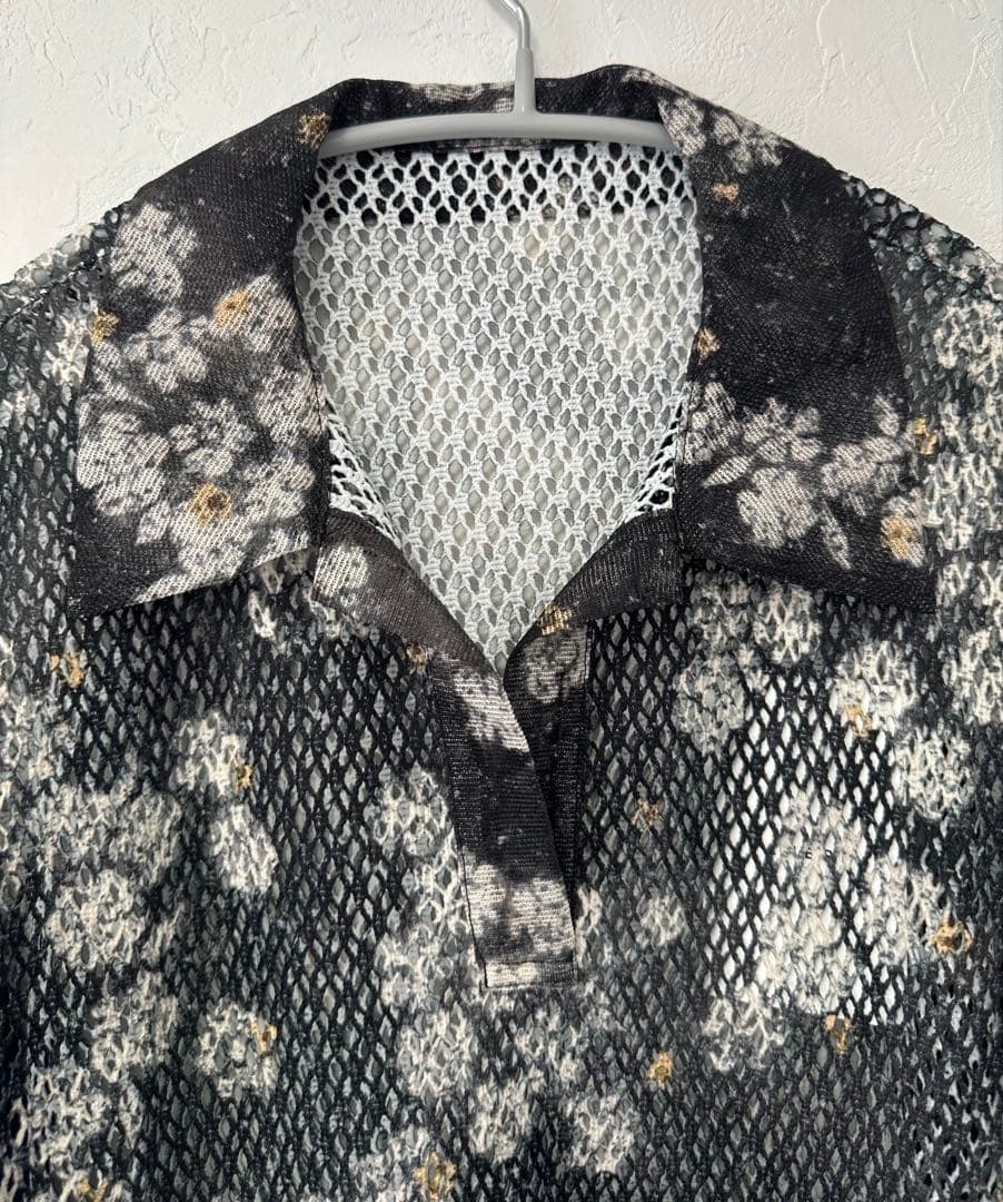 KEITAMARUYAMA × AMERI BLUR FLOWER TOP