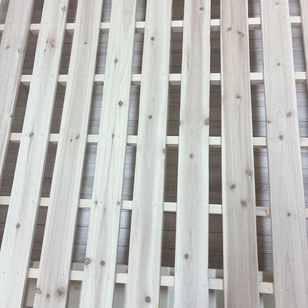 ◇大阪府 神戸市 配達料無料！◇ニトリ◇すのこベッド◇コンセント付◇セミダブル◇