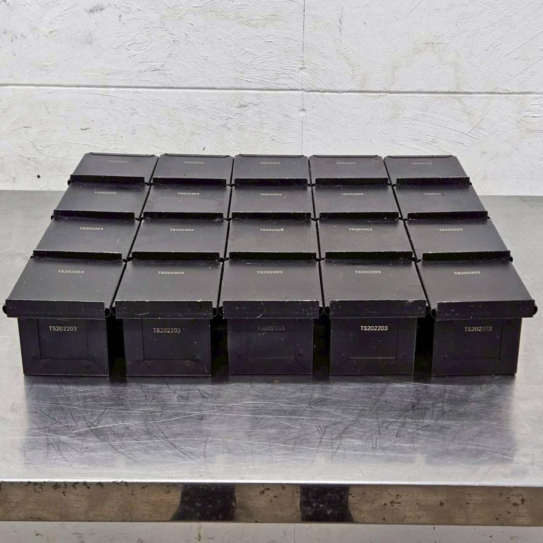 業務用 食パン型 食型 20点 蓋付き ベーカリー 製パン 88×88×75mm