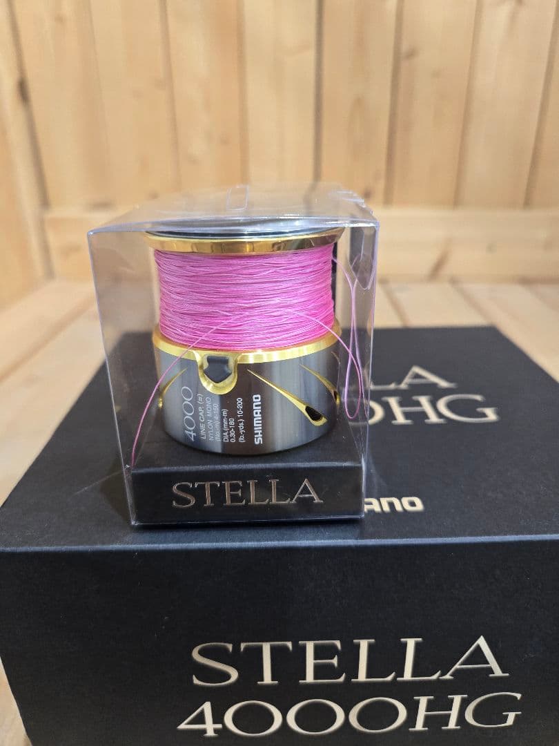 【極美品☆】14'ステラ4000HGパワーハンドルノブ ☆スペアススプール