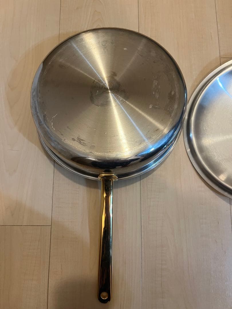 【希少/持ち手ゴールド】Spring スプリング　フライパン