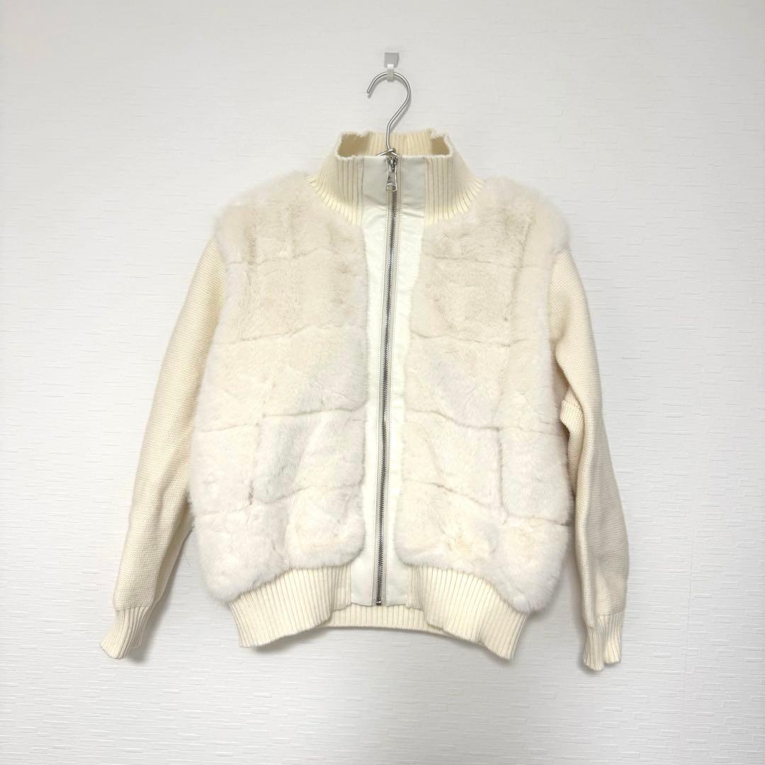 【週末特価】 DHOLIC 2WAYニットスリーブ エコファーダウンジャンパー