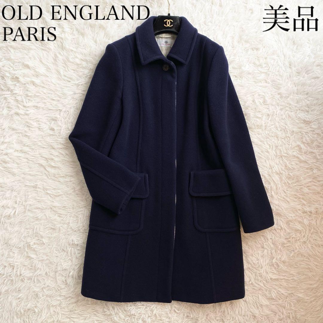 mossy✨️美品✨オールドイングランド ステンカラーコート カシミヤ