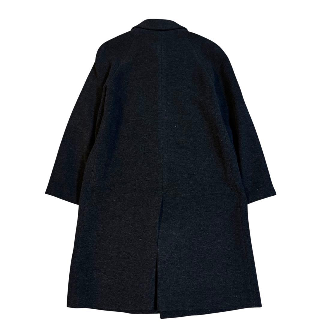 Paul Smith ポールスミス チェスターコート M モヘヤ混 ダークグレー