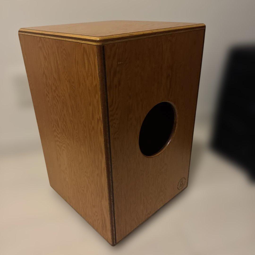 【美品・プロテクションラケットケース付】カホン　ハマサキ　濱崎商会