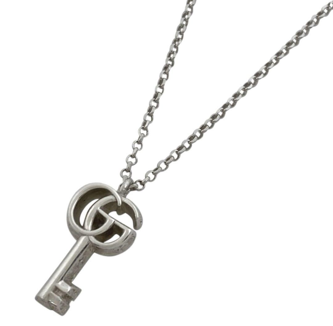 GUCCI グッチ ダブルGキー ネックレス