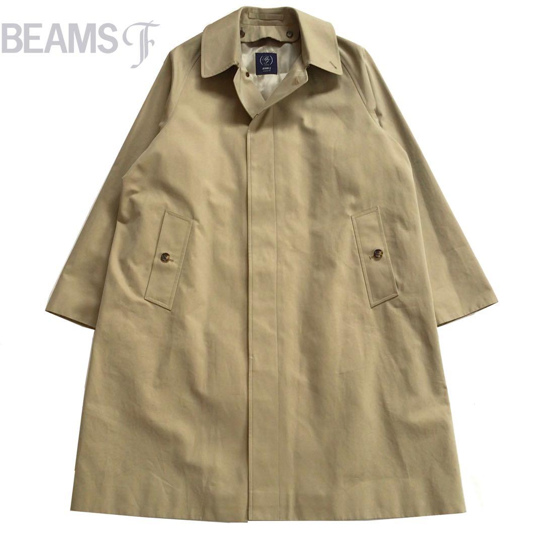 BEAMS F コットンギャバジン \"一枚袖 バルカラーコート 40/西口修平