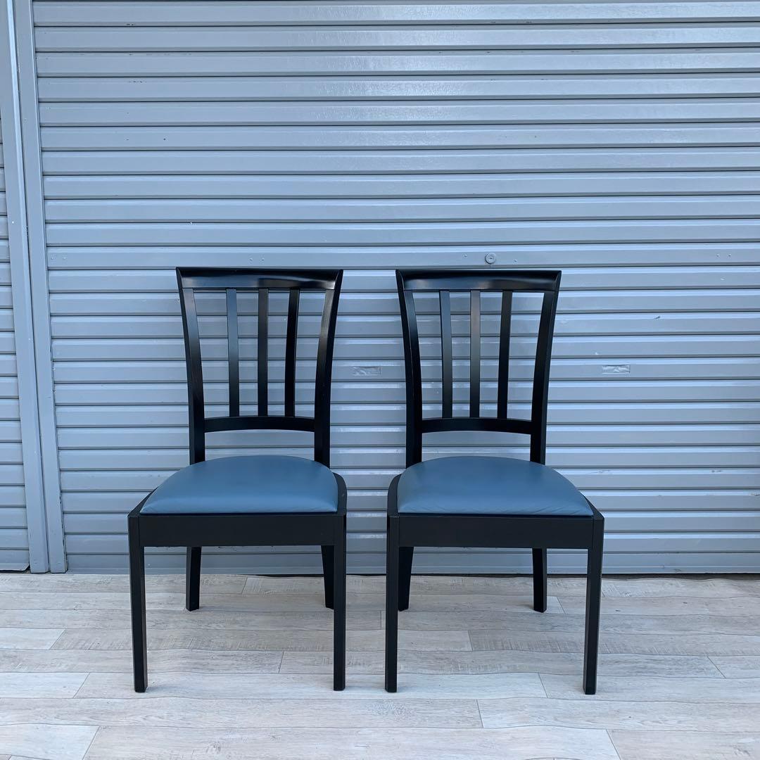 希少　ヴィンテージ マルニ　maruni ダイニングチェア　本革