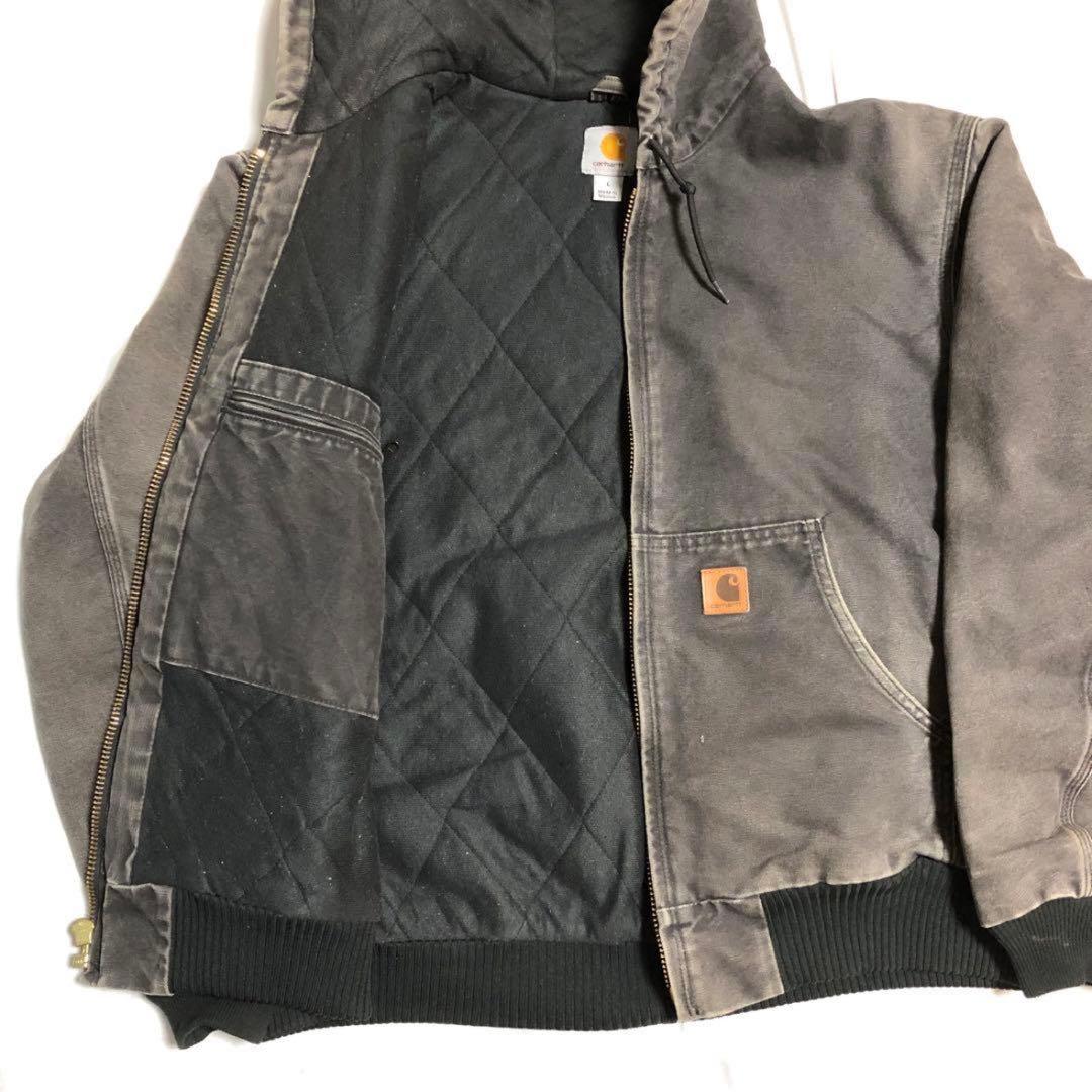 Carhartt グレー フード付きジャケット　アクティブジャケット