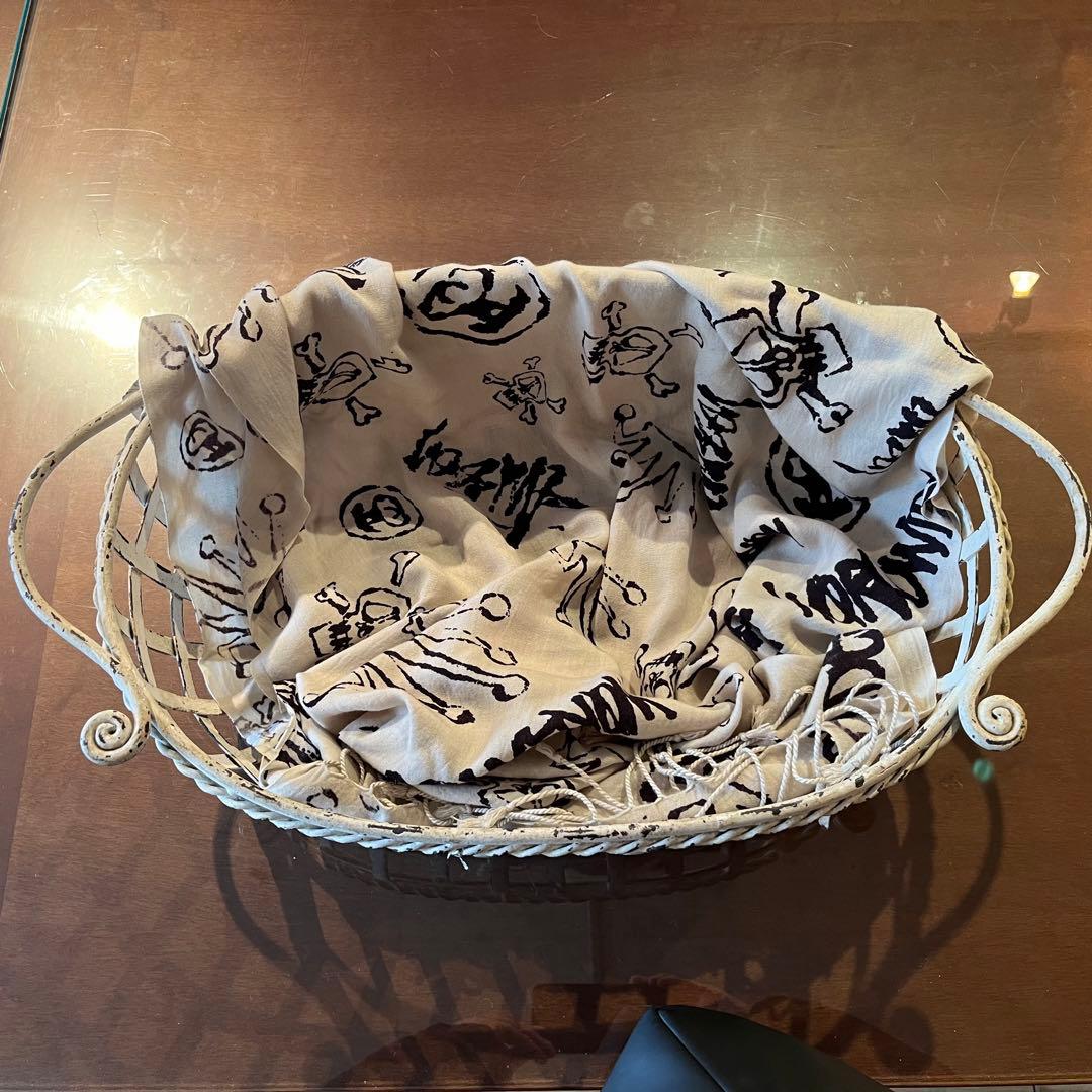 アイアンかご　アイアン　アイアン雑貨　ガーデン雑貨　シャービーシック