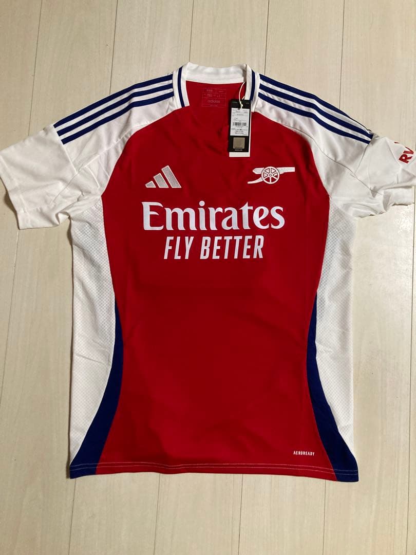 【新品未使用タグ付き】アーセナル24-25ホームユニフォーム18番 冨安健洋