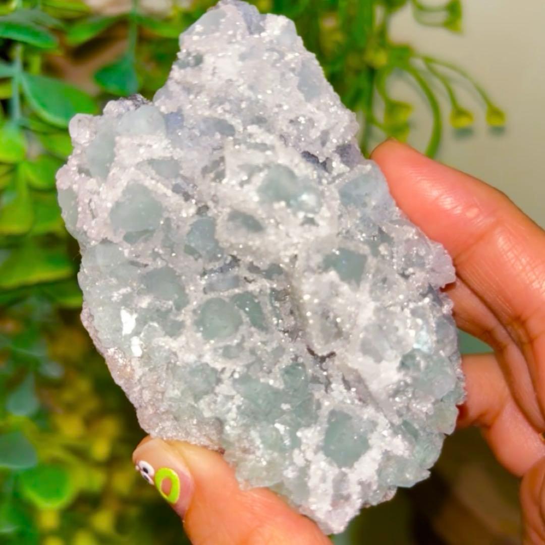 キラキラフローライト　透明感　高品質　ハイグレード　パワー