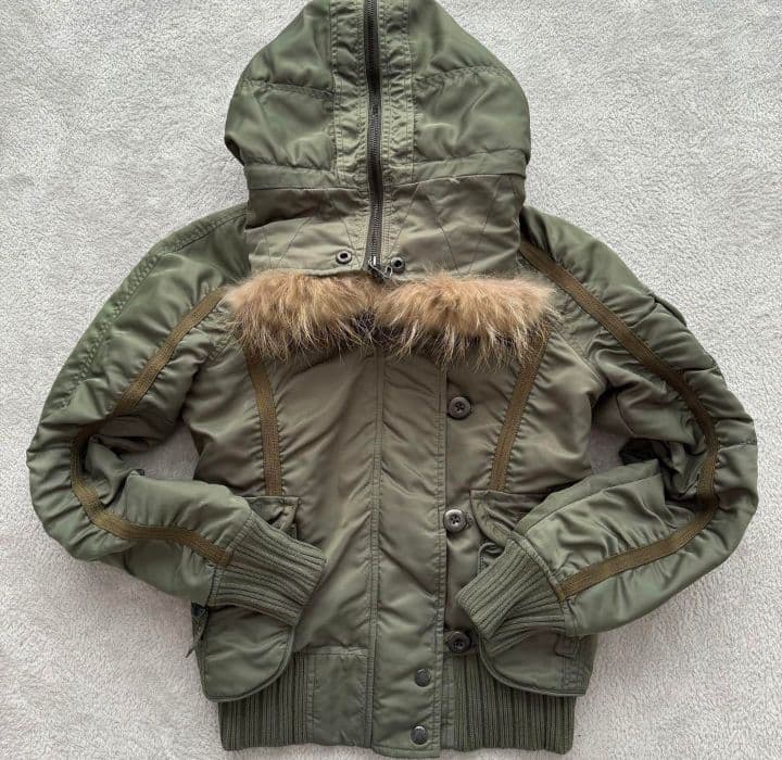 AVIREX フライトジャケット　N-2B ラクーンファー　Sサイズ 美品！