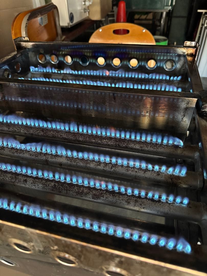 たこ焼き器 業務用　LPガス　銅板　32穴ジャンボ