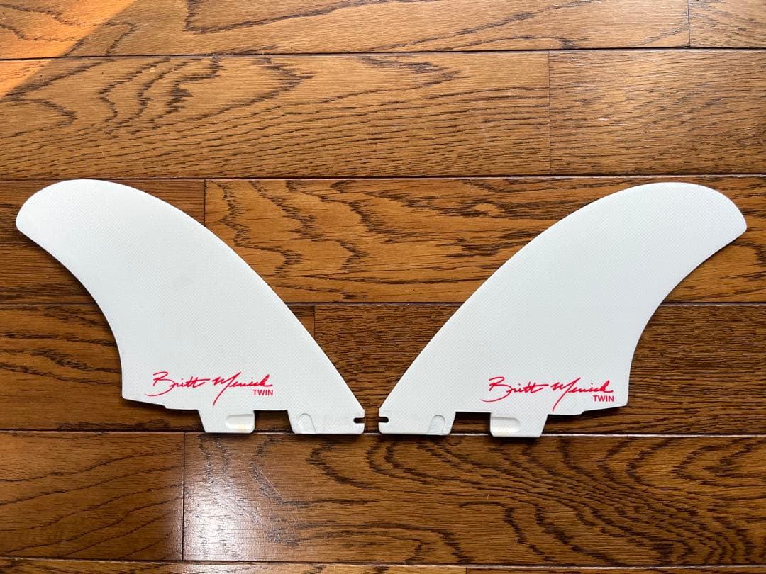 美品 FCS2ツインフィン bm ブリットメリック twin am アルメリック